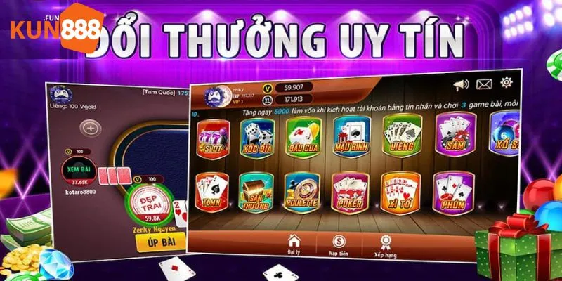 Game bài Kun888 Game bài Kun888 đổi thưởng uy tín